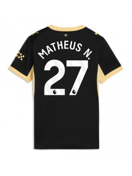Manchester City Matheus Nunes #27 Auswärtstrikot für Frauen 2026-27 Kurzarm Manchester City Matheus Nunes #27 Auswärtstrikot für Frauen 2026-27 Kurzarm